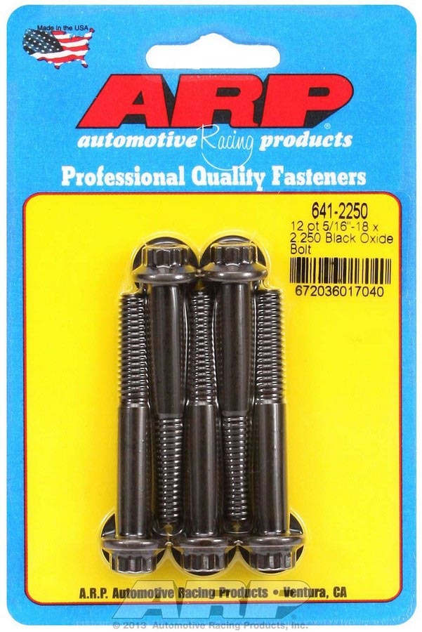 ARP Bolt Kit - 12pt. (5) 5/16-18 x 2.250