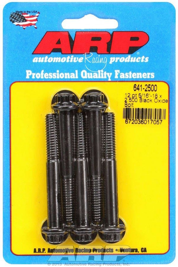 ARP Bolt Kit - 12pt. (5) 5/16-18 x 2.500