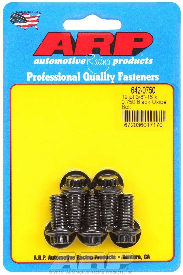 ARP Bolt Kit - 12pt. (5) 3/8-16 x .750