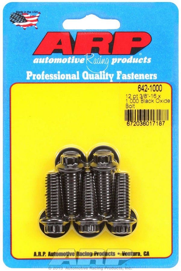 ARP Bolt Kit - 12pt. (5) 3/8-16 x 1.000