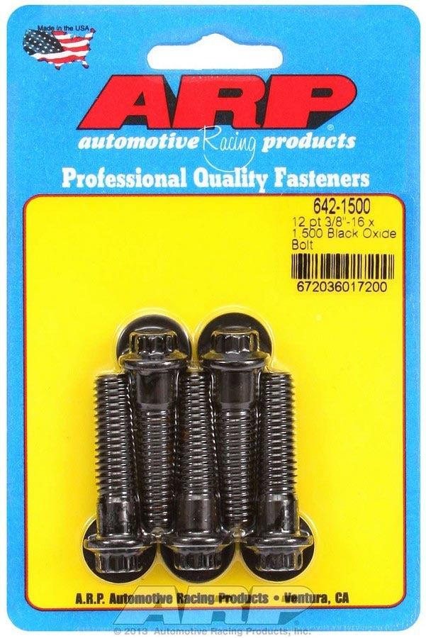 ARP Bolt Kit - 12pt. (5) 3/8-16 x 1.500