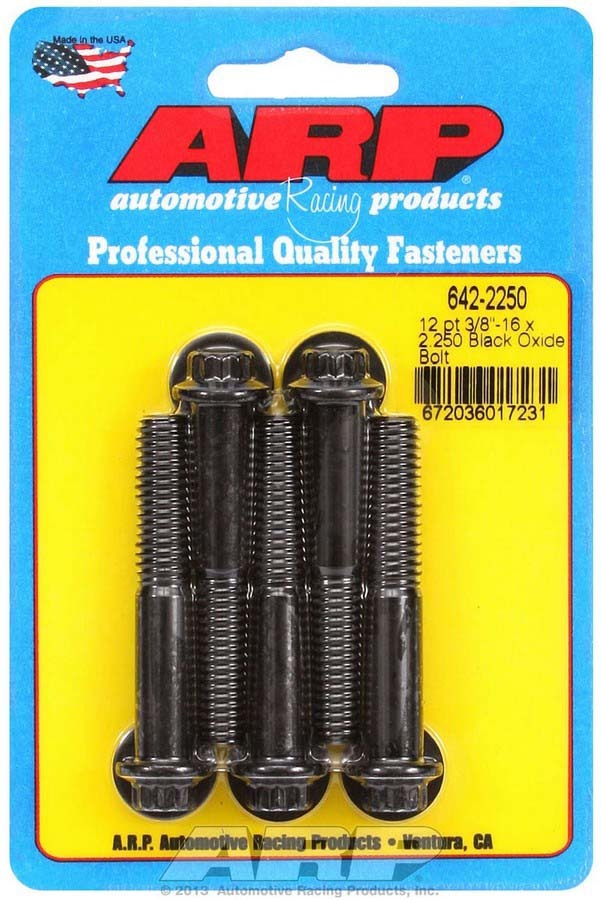 ARP Bolt Kit - 12pt. (5) 3/8-16 x 2.250