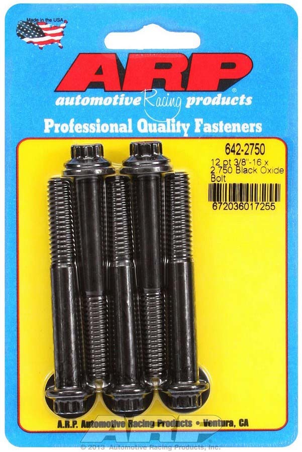 ARP Bolt Kit - 12pt. (5) 3/8-16 x 2.750