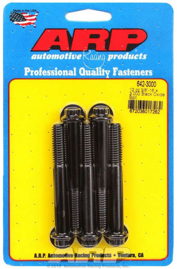ARP Bolt Kit - 12pt. (5) 3/8-16 x 3.000