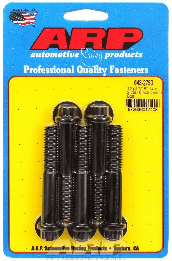 ARP Bolt Kit - 12pt. (5) 7/16-14 x 2.750