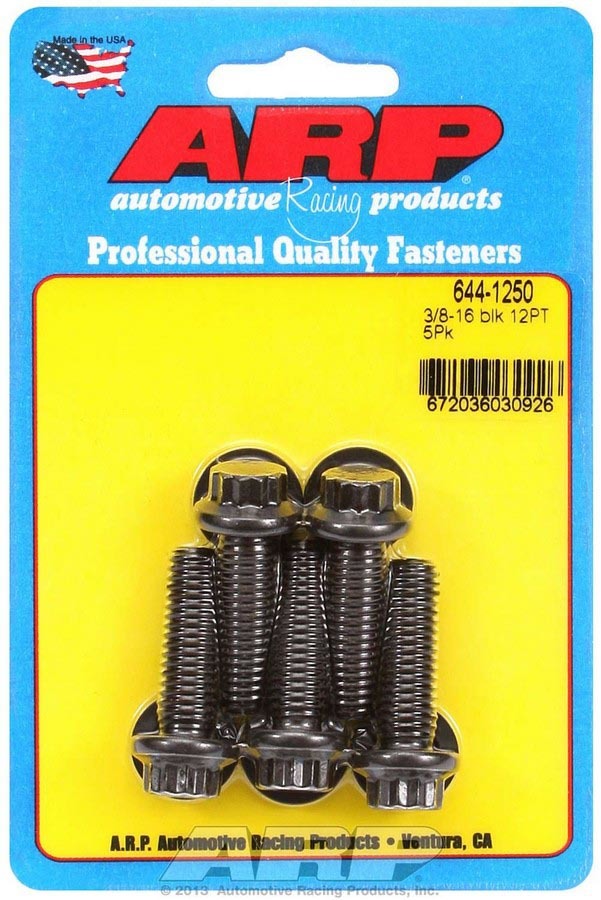 ARP Bolt Kit - 12pt. (5) 3/8-16 x 1.250