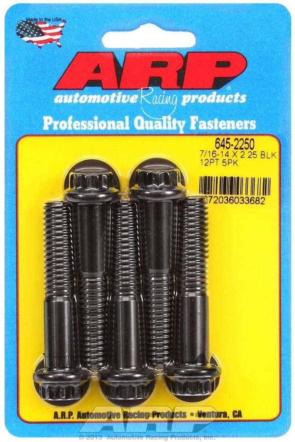ARP Bolt Kit - 12pt. (5) 7/16-14 x 2.250