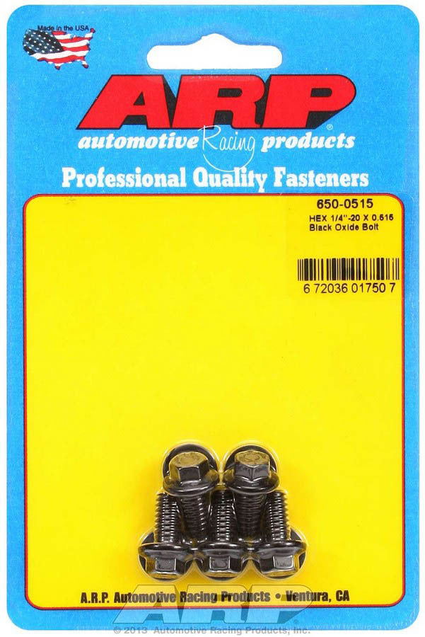ARP 1/4-20 x 0.515 6pt Bolt Kit 5pk