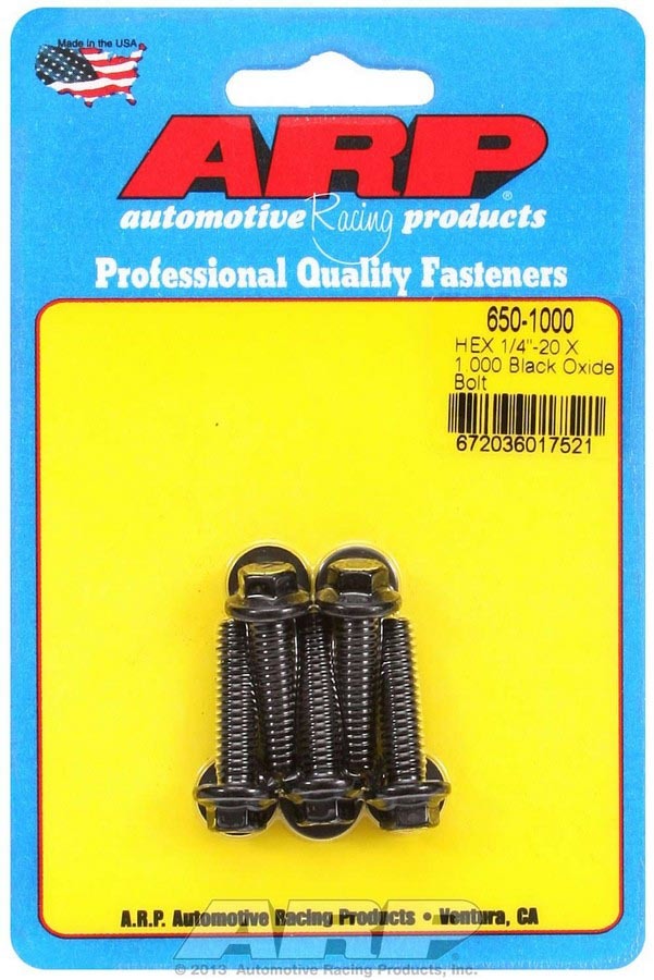 ARP Bolt Kit - 6pt. (5) 1/4-20 x 1.000