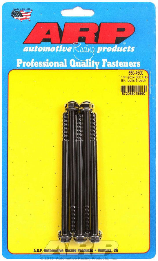 ARP Bolt Kit - 6pt 5pk 1/4-20 x 4.500