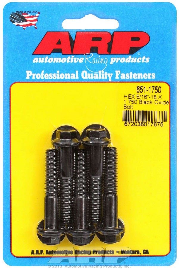 ARP Bolt Kit - 6pt 5pk 5/16-18 x 1.750