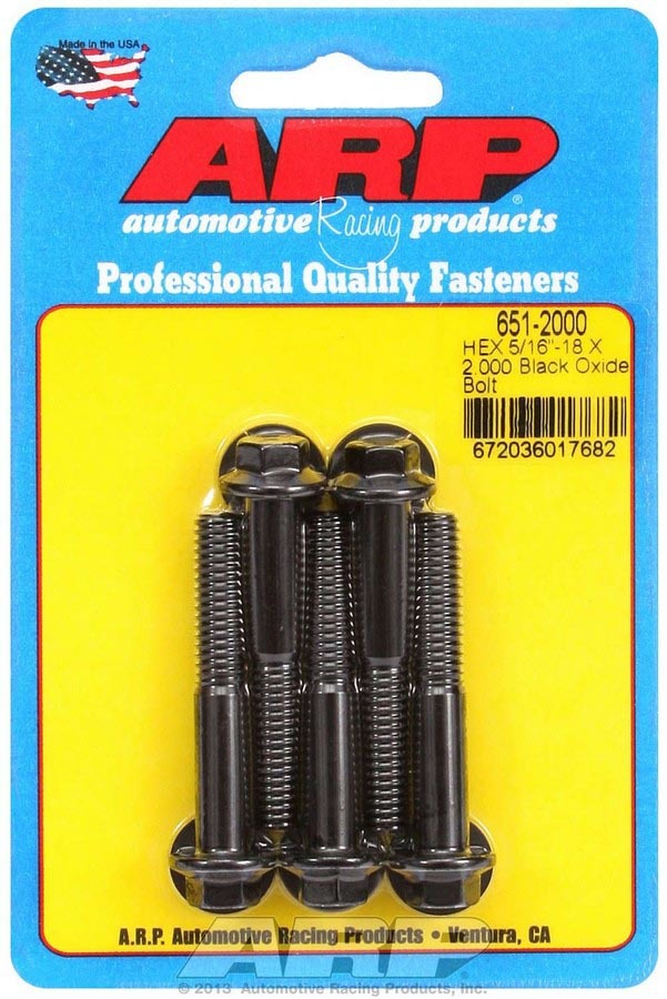 ARP Bolt Kit - 6pt. (5) 5/16-18 x 2.000