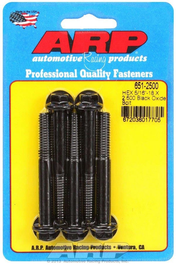 ARP Bolt Kit 6pt 5pk 5/16-18 x 2.500