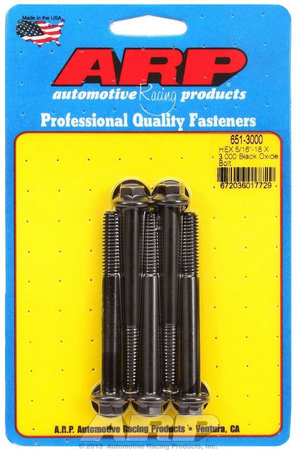 ARP Bolt Kit - 6pt 5pk 5/16-18 x 3.000