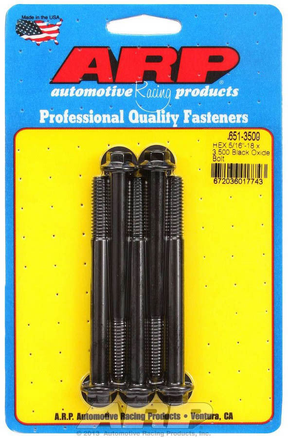 ARP Bolt Kit 6pt 5pk 5/16-18 x 3.500