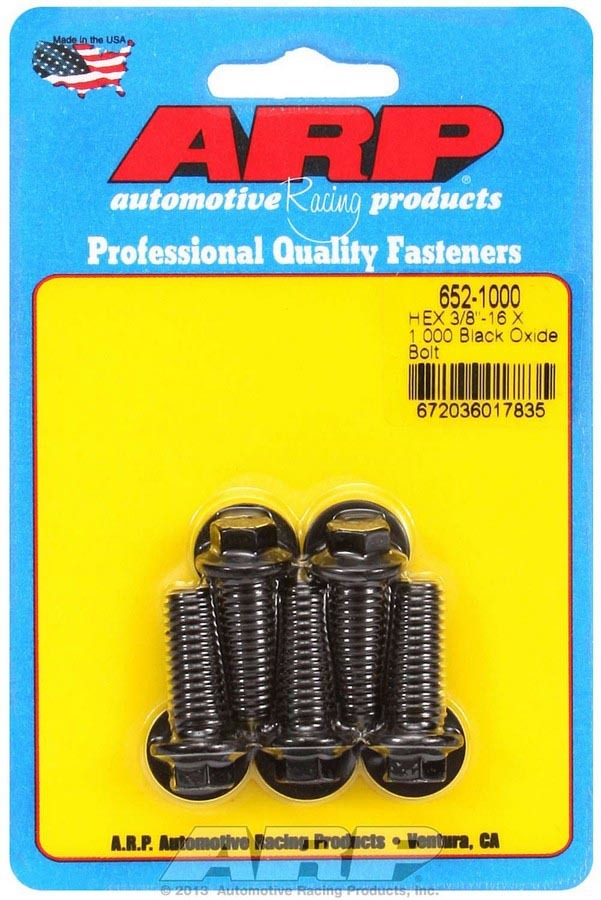 ARP Bolt Kit - 6pt. (5) 3/8-16 x 1.000