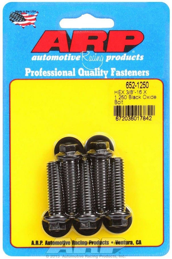ARP Bolt Kit - 6pt. (5) 3/8-16 x 1.250