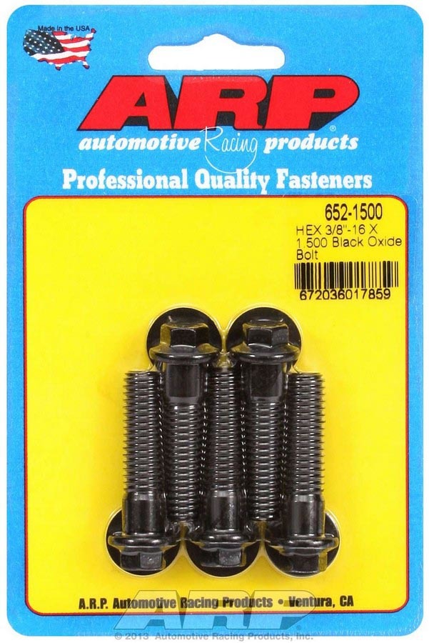 ARP Bolt Kit - 6pt. (5) 3/8-16 x 1.500