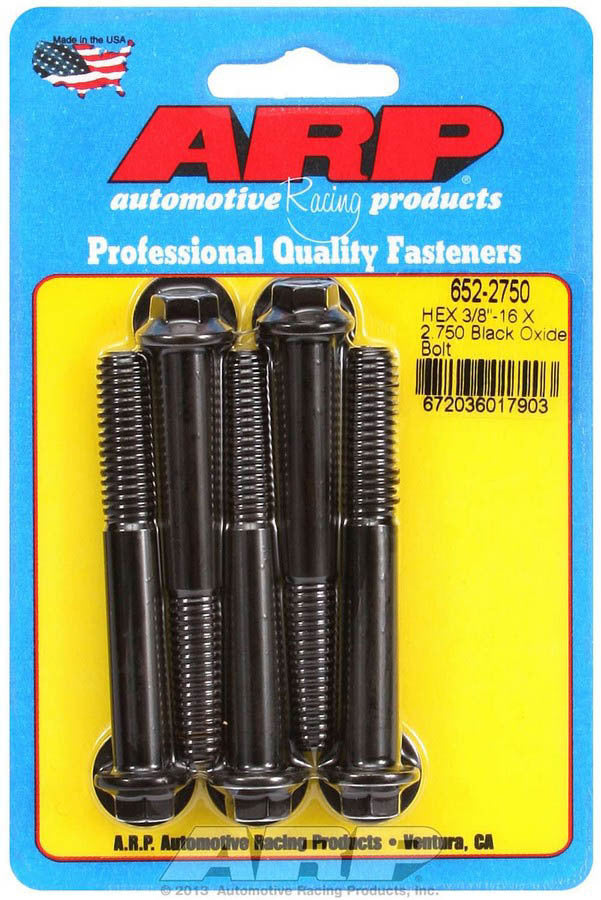 ARP Bolt Kit - 6pt. (5) 3/8-16 x 2.750