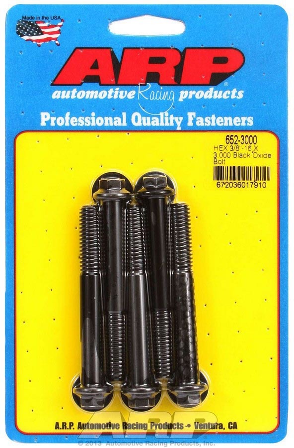 ARP Bolt Kit - 6pt. (5) 3/8-16 x 3.000