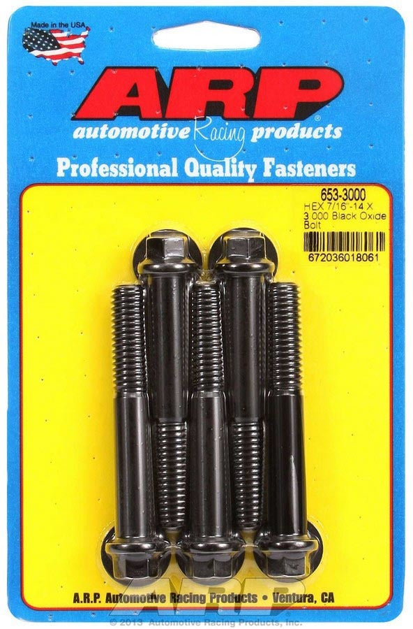 ARP Bolt Kit - 6pt. (5) 7/16-14 x 3.000
