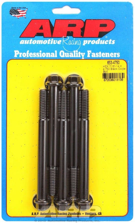 ARP Bolt Kit - 6pt. (5) 7/16-14 x 4.750