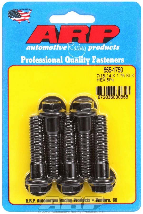 ARP Bolt Kit - 6pt. (5) 7/16-14 x 1.750