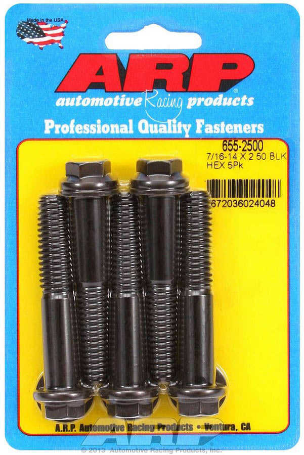 ARP Bolt Kit - 6pt. (5) 7/16-14 x 2.500