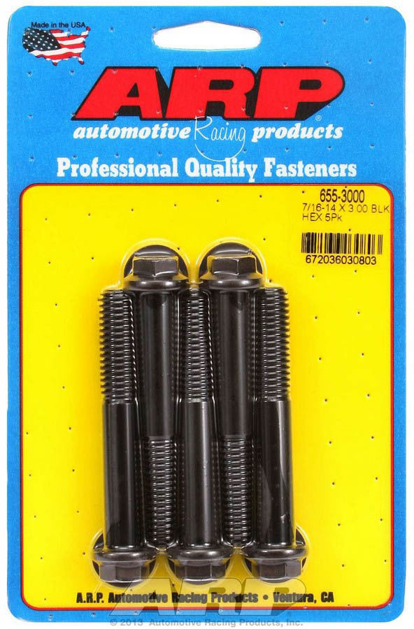 ARP Bolt Kit - 6pt. (5) 7/16-14 x 3.000