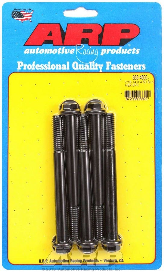 ARP Bolt Kit - 6pt. (5) 7/16-14 x 4.500