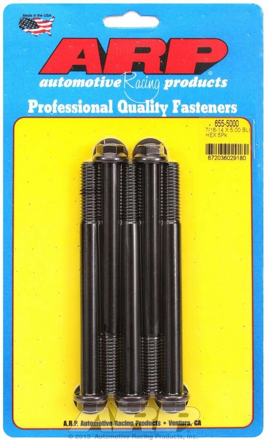 ARP Bolt Kit - 6pt. (5) 7/16-14 x 5.000