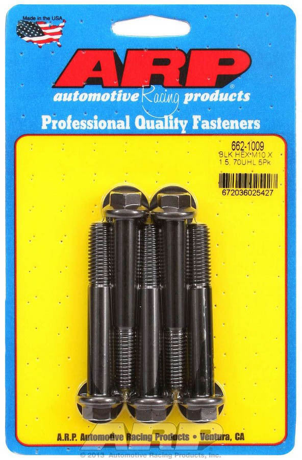 ARP Bolt Kit - 6pt. (5) 10mm x 1.5 x 70mm
