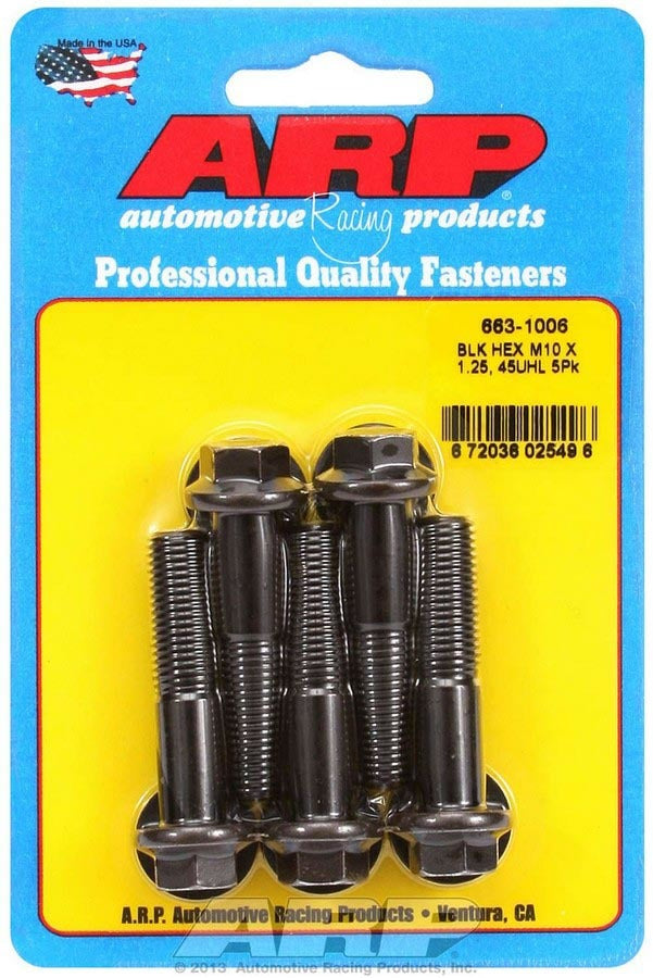 ARP Bolt Kit - 6pt 5pk 10mm x 1.25 x 45mm