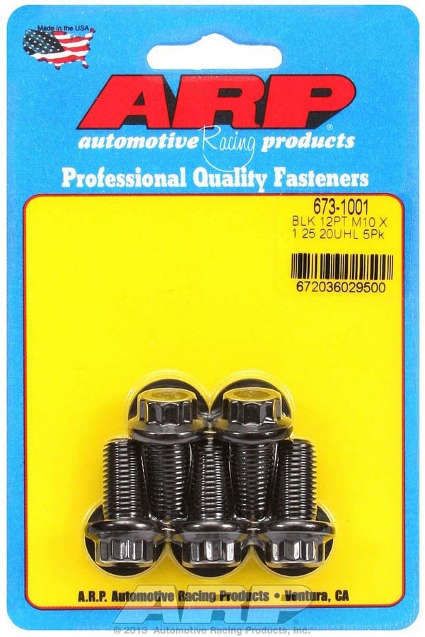ARP Bolt Kit 12pt 5pk 10mm x 1.25 x 20mm