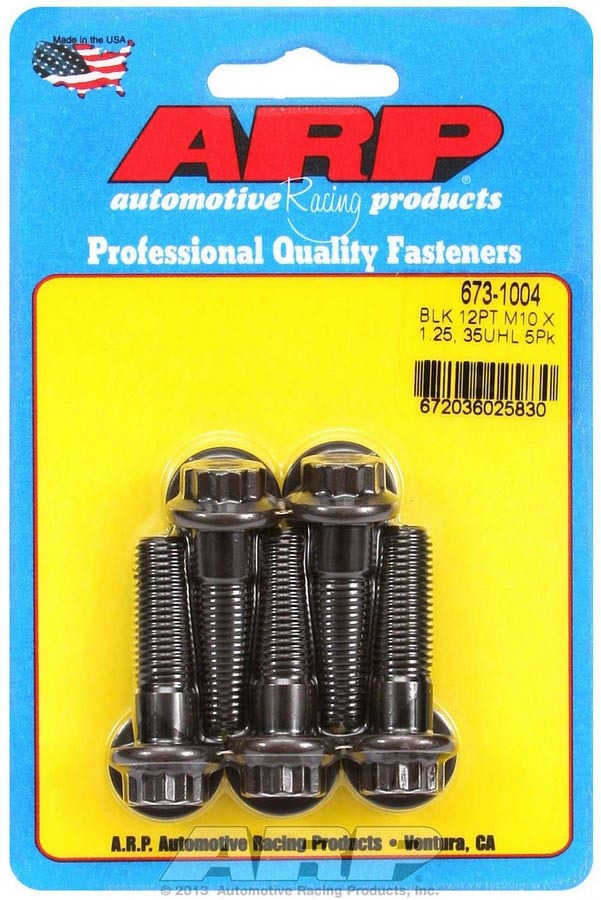 ARP Bolt Kit - 12pt (5pk) 10mm x 1.25 x 35mm