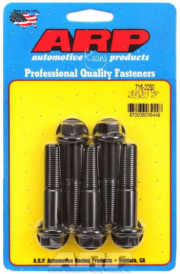 ARP Bolt Kit - 6pt. (5pk) 1/2-20 x 2.250