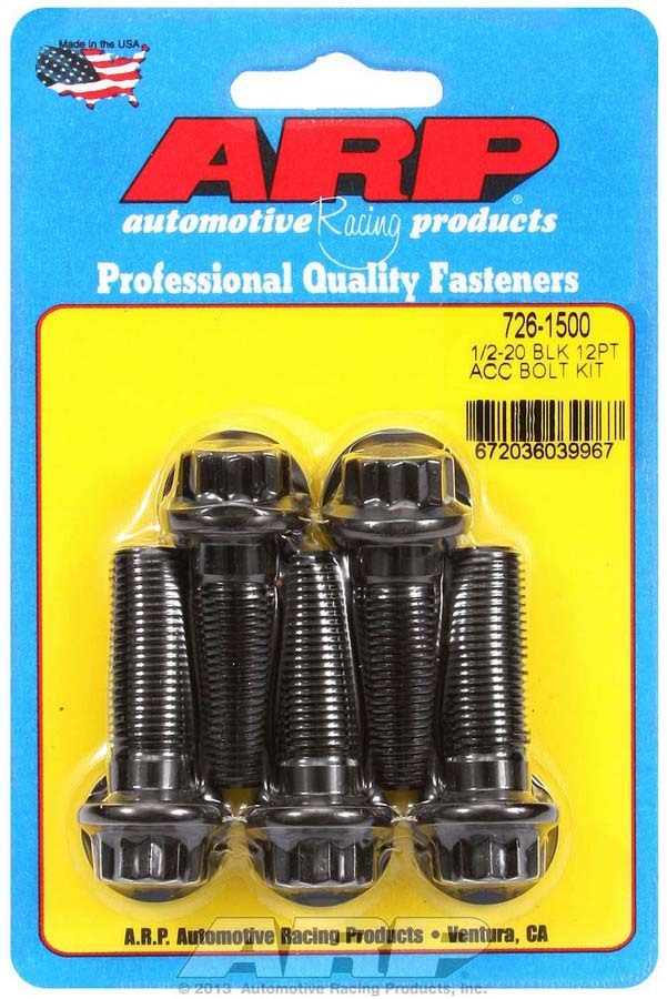 ARP Bolt Kit - 12pt. (5pk) 1/2-20 x 1.500