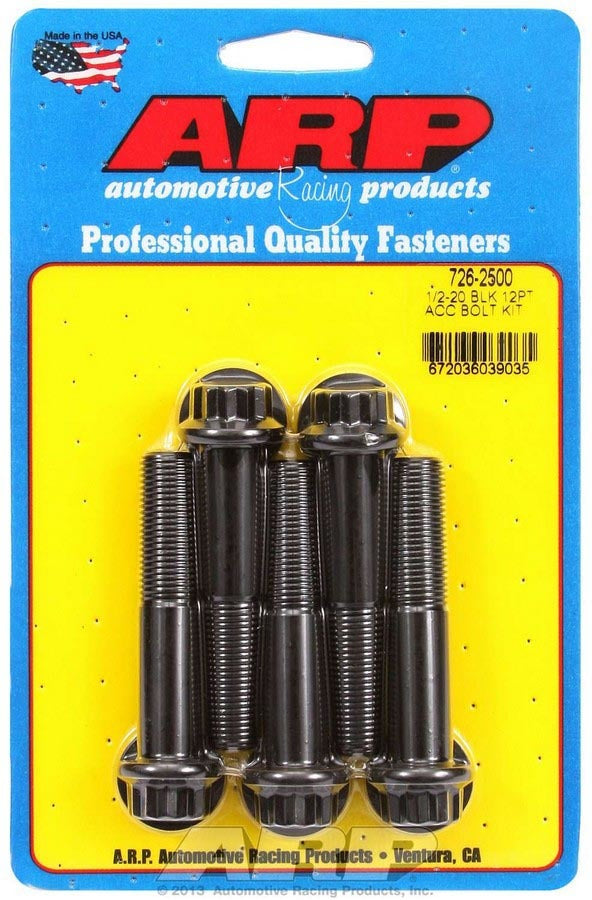 ARP Bolt Kit - 12pt. (5pk) 1/2-20 x 2.500