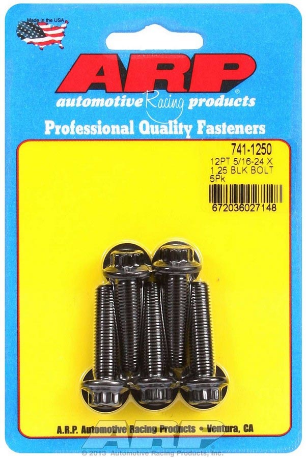 ARP Bolt Kit - 12pt. (5) 5/16-24 x 1.250