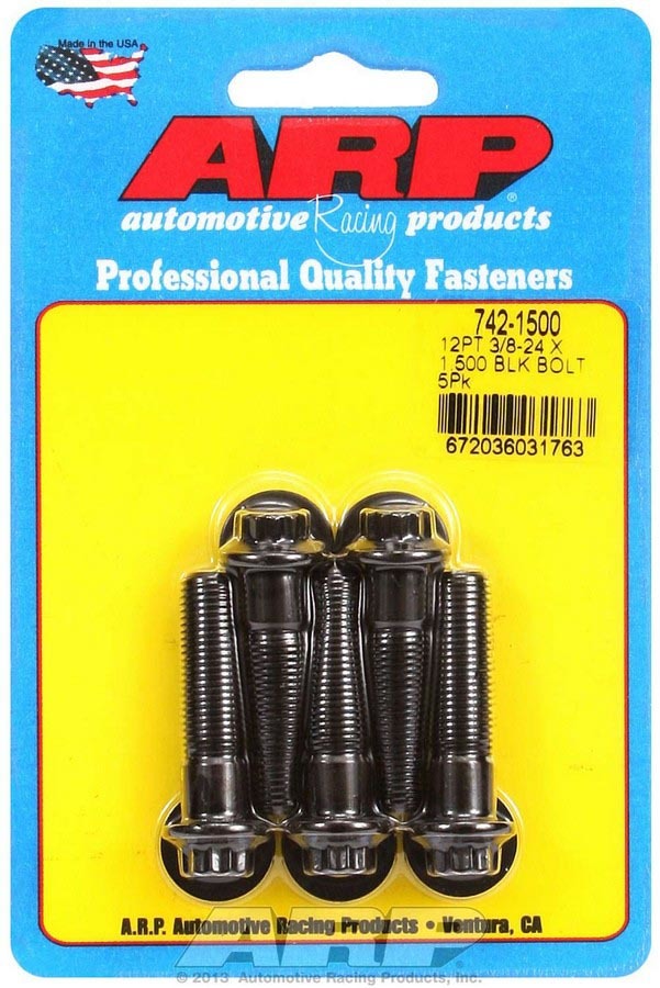 ARP Bolt Kit - 12pt. (5) 3/8-24 x 1.500