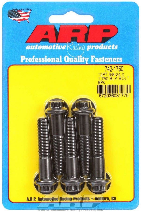 ARP Bolt Kit - 12pt. (5) 3/8-24 x 1.750