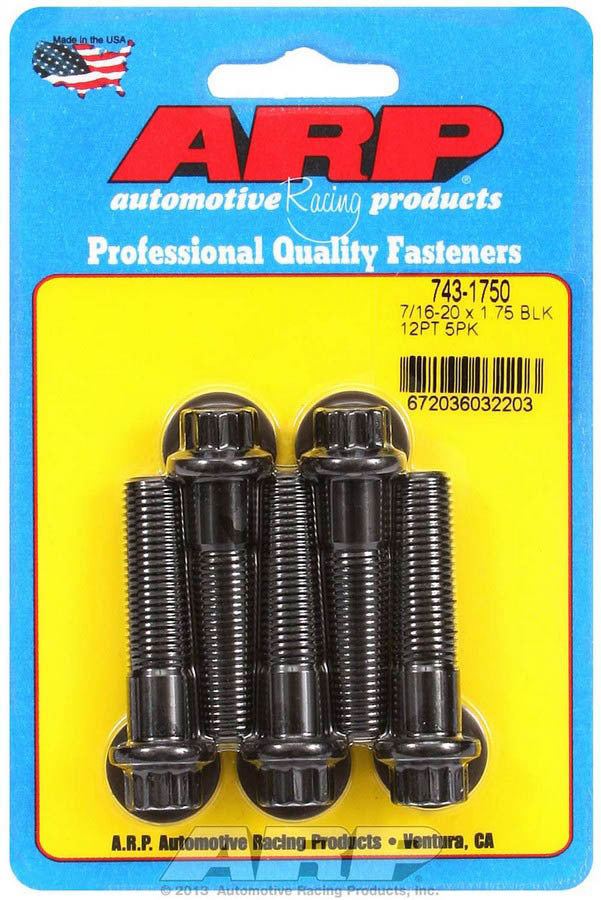 ARP Bolt Kit - 12pt. (5) 7/16-20 x 1.750