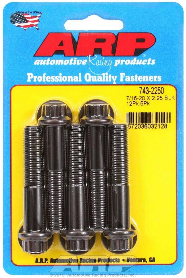 ARP Bolt Kit - 12pt. (5) 7/16-20 x 2.250