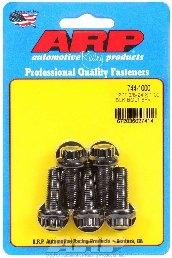 ARP Bolt Kit - 12pt. (5) 3/8-24 x 1.000