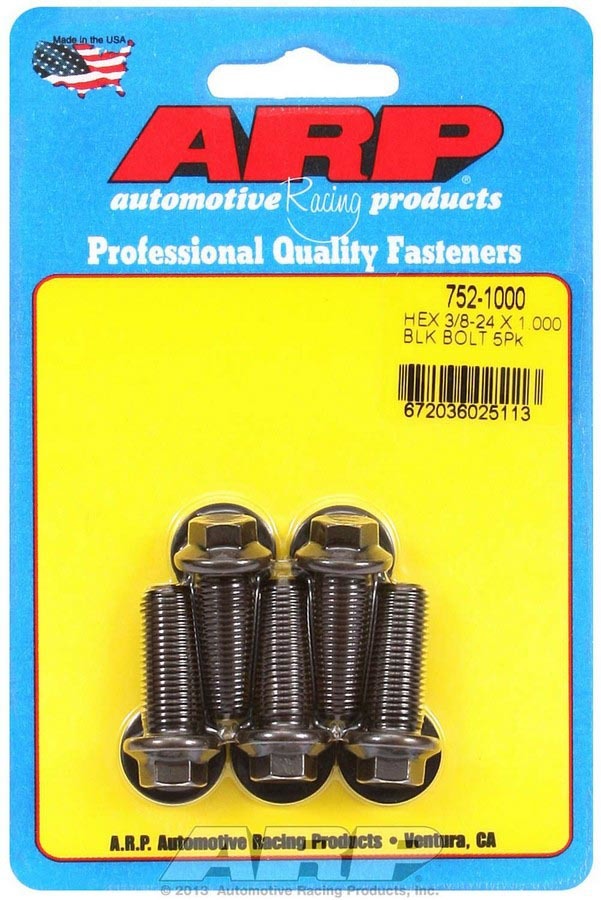 ARP Bolt Kit - 6pt. (5) 3/8-24 x 1.000