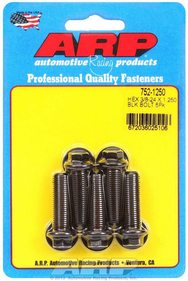 ARP Bolt Kit - 6pt. (5) 3/8-24 x 1.250