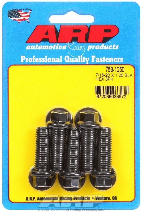 ARP Bolt Kit - 6pt. (5) 7/16-20 x 1.250