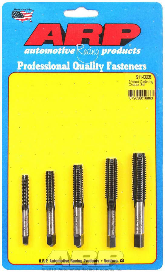 ARP Thread Cleaning Tap Set 5pc.