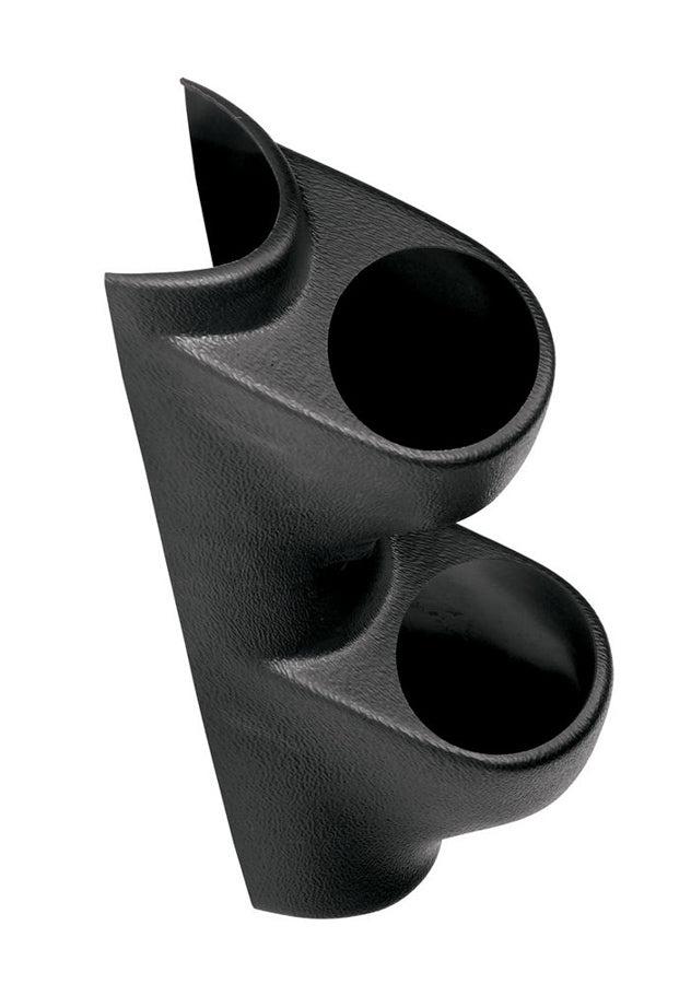 AutoMeter Gauge Pod - Two 2-1/16 in Diameter Gauges - Pillar - Plastic - Black - Hard Top - Ford Mustang 1994-2002 - Each