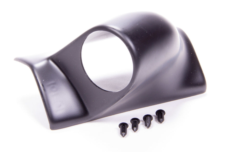 AutoMeter Gauge Pod - One 2-1/16 in Diameter Gauge - Pillar - Plastic - Black - Chevy Corvette 1984-96 - Each